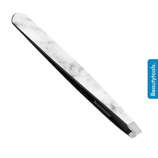 Beauty Tweezers - White Marble (BT-1864) | BeautyTools Online