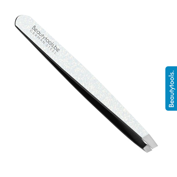 Beauty Tweezers - Silver Sparkle (BT-1970) | BeautyTools Online