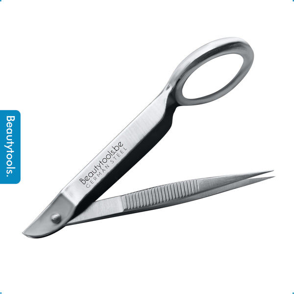 Punt Pincet met Vergrootglas - 9 cm (PT-1048) | BeautyTools Online