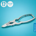 Nagelknipper Gebogen - Dubbele Scharniertang / Heavy Duty - 23 mm (NN-0041) | BeautyTools Online