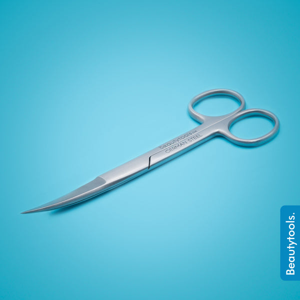 Verbandschaar Puntig - Gebogen 14 cm (MS-0904) | BeautyTools Online