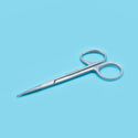Wenkbrauwschaar Recht - Lang Handvat (NS-0782) | BeautyTools Online