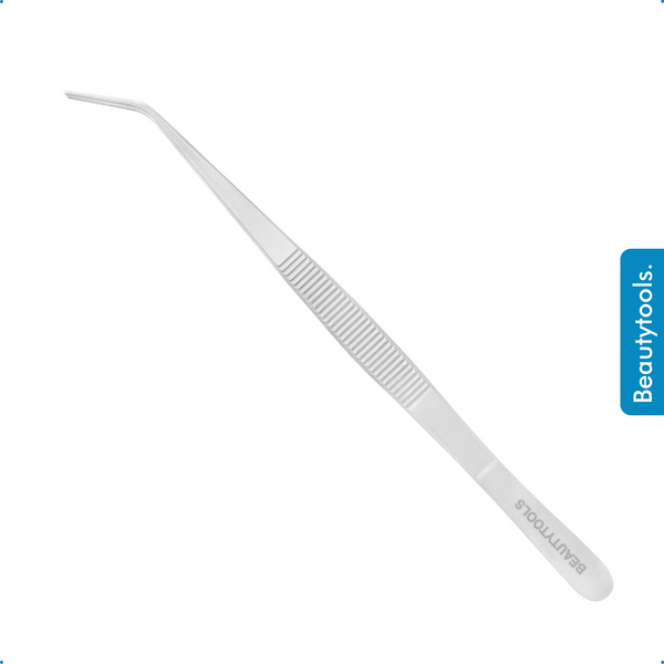 Punt Pincet Met Microvertanding - 15 cm (PT-1024) | BeautyTools Online