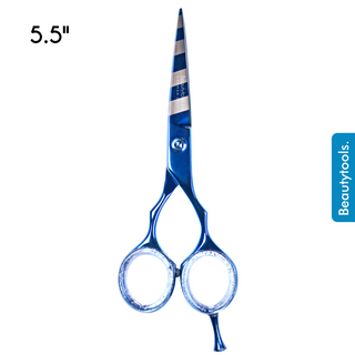 Kappersschaar PRO Blue StraightCut 5.5" | BeautyTools Online