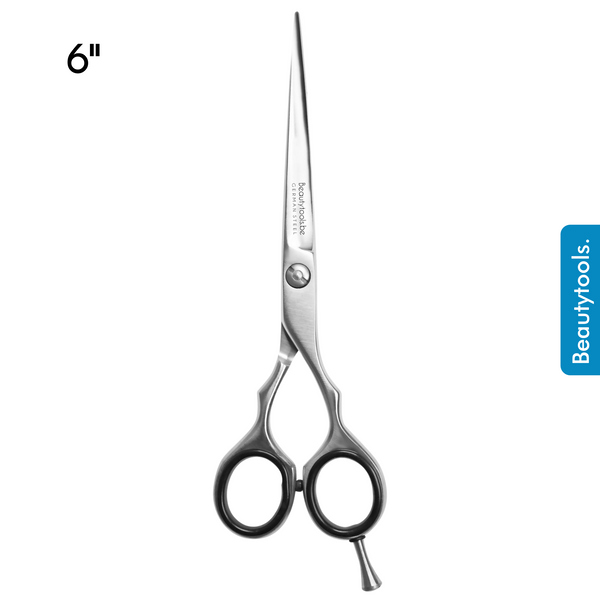 Kappersschaar Silver LongCut 6" | BeautyTools Online