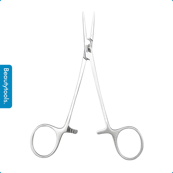 PRECISE Klemschaar Recht  - Forcep 12,5 cm (MS-2991) | BeautyTools Online