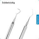 Tandsteenhaakje Extra Scherp - Dubbelzijdig - Holle Buis (DT-2434) | BeautyTools Online