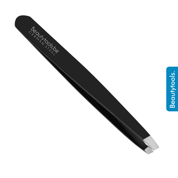 Beauty Tweezers - Matt Black (BT-1925) | BeautyTools Online