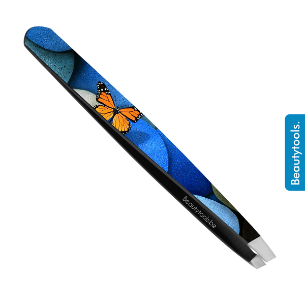 Beauty Tweezers - Blue Butterfly (BT-1871) | BeautyTools Online