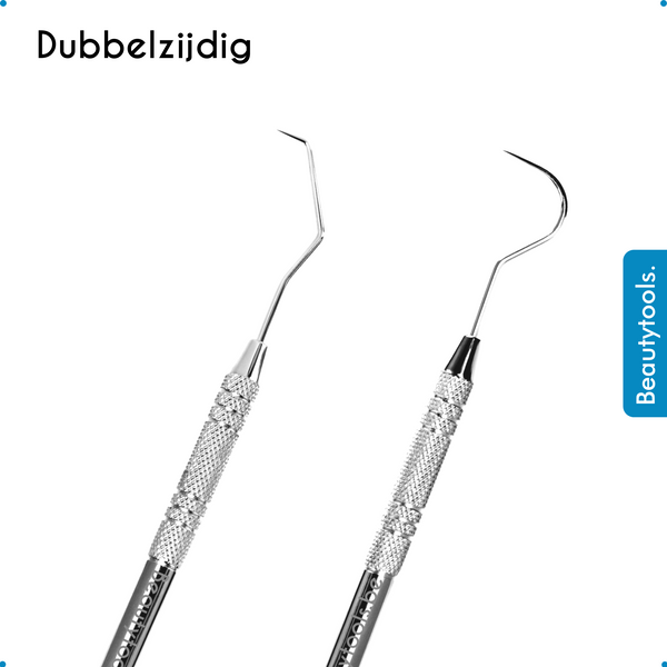 Tandsteenhaakje Extra Scherp - Dubbelzijdig (DT-0492) | BeautyTools Online