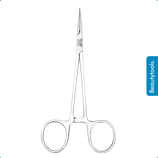 PRECISE Klemschaar Gebogen - Forcep 12 cm (MS-3004) | BeautyTools Online