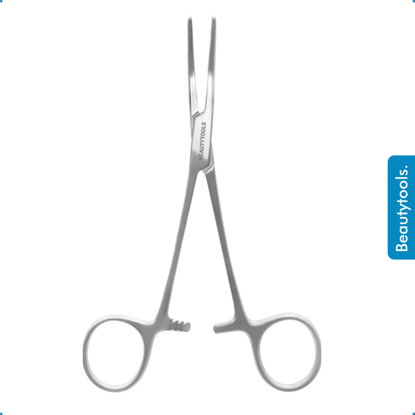 Klemschaar Gebogen - Forcep 14 cm (MS-1178) | BeautyTools Online