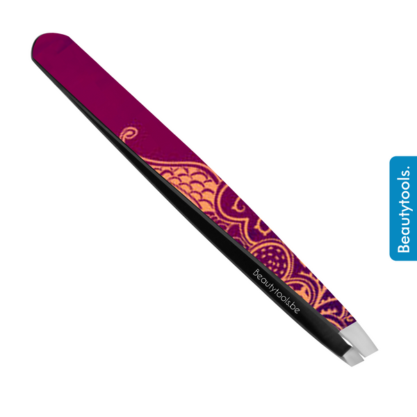 Beauty Tweezers - Purple Henna (BT-1918) | BeautyTools Online