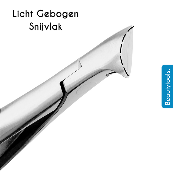 Nagelknipper Gebogen - Dwarssnittang/Frontknipper Diabetes 17 mm (NN-0164) | BeautyTools Online