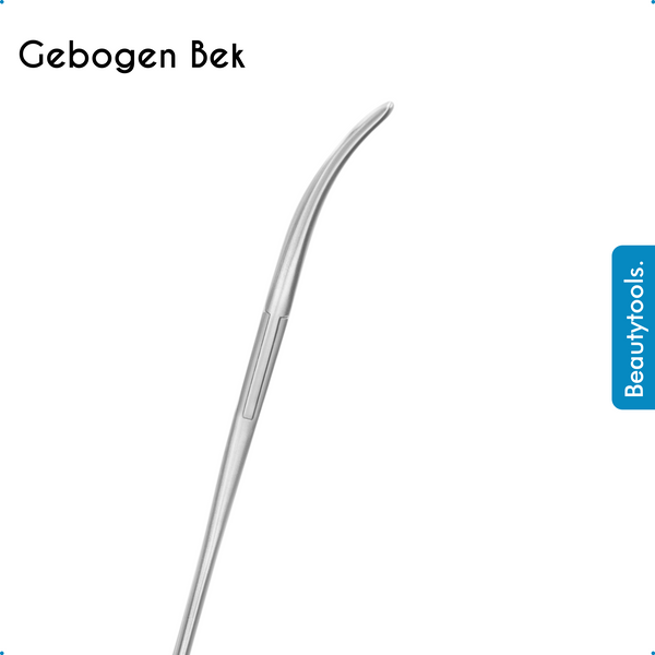 Klemschaar Gebogen - Forcep 16 cm (MS-1185) | BeautyTools Online