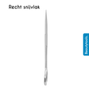 Verbandschaar - Recht 15 cm (MS-0898) | BeautyTools Online