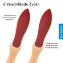 Houten Voetrasp - Rood (NF-2250) | BeautyTools Online