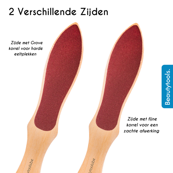 Houten Voetrasp - Rood (NF-2250) | BeautyTools Online