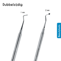 Excavator Dubbelzijdig - 1 mm / 2 mm (NL-1994) | BeautyTools Online