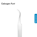 Punt Pincet Gebogen - Wimperpincet (PT-0980) | BeautyTools Online
