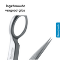 Punt Pincet met Vergrootglas - 9 cm (PT-1048) | BeautyTools Online